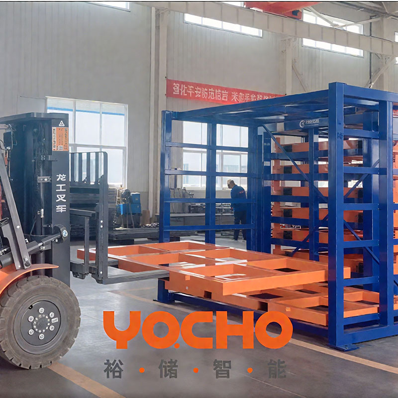 Rak Logam Kepingan Forklift jenis laci