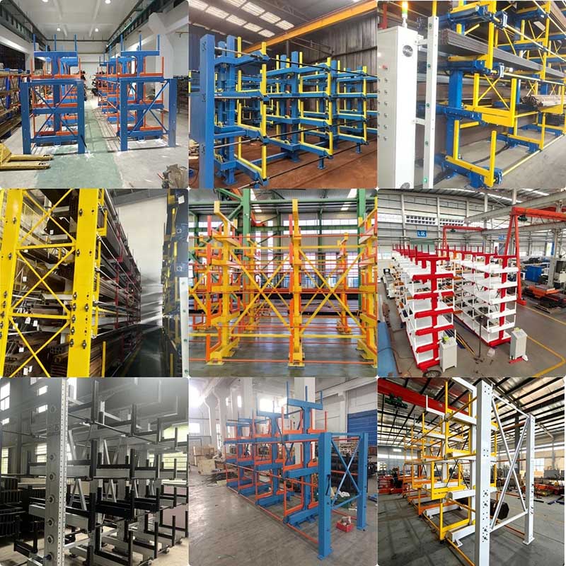Rak Cantilever Tarik Berbilang Lapisan